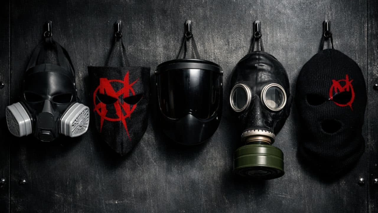 Why the masks? It was never about the show